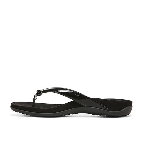 NEW VIONIC rest bella sandal - narrow width in black - Picture 3 of 5
